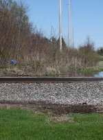 There was a diamond here